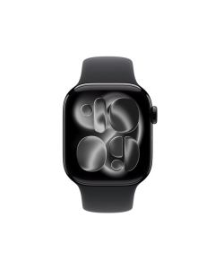 Apple Watch Series 11 GPS 42 mm en aluminium avec bracelet Sport noir - S/M - MEQT4QL/A