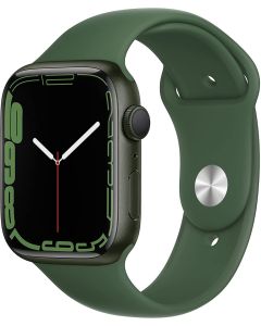 Apple Watch Series 7 (2021) 45mm Vert Aluminium Case avec Clover Sport Band - Vert