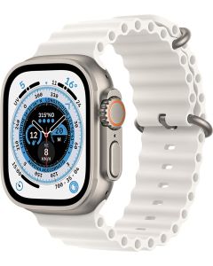 Apple Watch Ultra 49mm GPS + Cellular (Titanium Case, Ocean Band) - White - EUROPA [NO-BRAND]