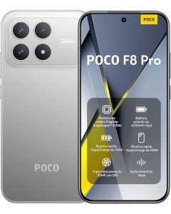 Xiaomi Poco F8 Pro 5G Dual Sim 12GB / 512GB - Titanium Silver - EUROPA