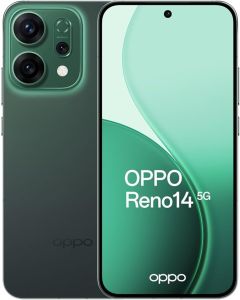 Oppo Reno14 5G Double SIM 12Go / 256Go - Vert Lumineux 