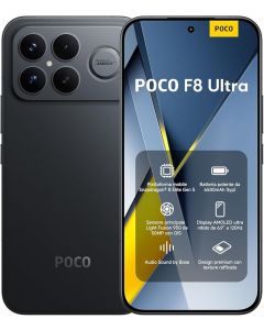 Xiaomi Poco F8 Ultra 5G Dual Sim 16GB / 512GB - Black - EUROPA