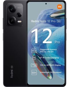 Xiaomi Redmi Note 12 Pro 5G Double Sim 6G0 / 128Go - Noir