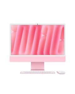 APPLE PC All In One - iMac da 24 pollici con display Retina 4.5K: chip Apple M4 16GB, SSD da 256GB - Rosa - MWV43T/A