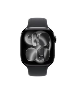 Apple Watch Series 11 GPS + Cellular 46 mm en aluminium Jet Noir - M/L - MFC44QL/A