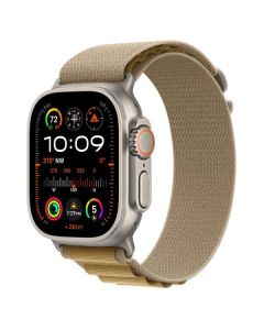 Apple Watch Ultra 2 GPS + Cellular 49 mm en titane naturel - M - MX4F3TY/A