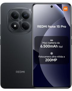Xiaomi Note 15 Pro 4G 256GB - Black - EUROPA