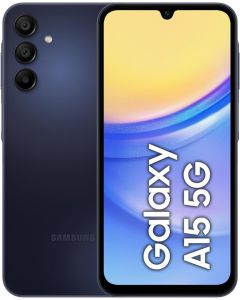 Samsung Galaxy A15 5G Double SIM 4 Go / 128 Go A156 - Bleu Noir