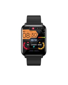 LENOVO Montre Connecté E1 Max Smartwatch  étanche 3ATM  1.69" - Noir - E1-MAX