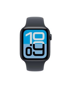 Apple Watch SE 3 GPS 44 mm – Boîtier en aluminium – Bracelet Sport Minuit – M/L – MEHQ4QL/A