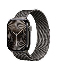  Apple Watch Series 10 GPS + Cellular, Boîtier en titane de 42 mm - MC7R4QL/A