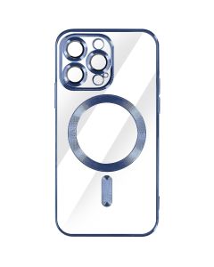 Coque en silicone pour iPhone 14 Pro - Bleu