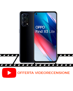 Oppo Find X3 Lite 5G Dual Sim 128GB - Black - GAR. ITALIA - TIM - APERTO PER LA NOSTRA VIDEORECENSIONE