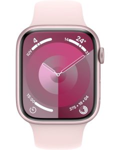 Apple Watch Series 9 (2023) 41mm Aluminium with Sport Band S/M - Light Pink - EUROPA [NO-BRAND]
