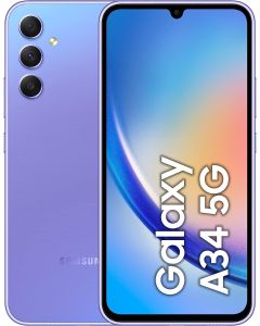 Samsung Galaxy A34 5G 8GB / 256GB A346 - Violet - EUROPA [NO-BRAND]