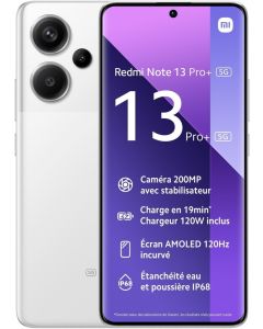 Xiaomi Redmi Note 13 Pro+ Dual Sim 5G 8GB / 256GB - White - EUROPA [NO-BRAND]