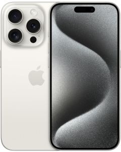 Apple iPhone 15 Pro 128G0 - Blanc